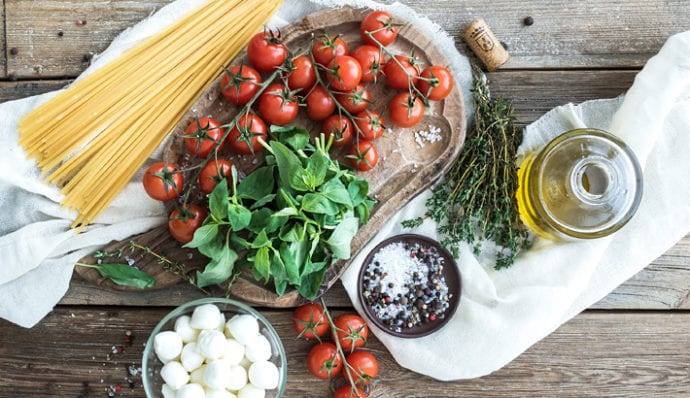 ingredienten mediterrane keuken