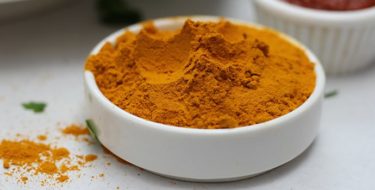 Foto van turmeric, ook wel bekend als curcamine en kurkuma